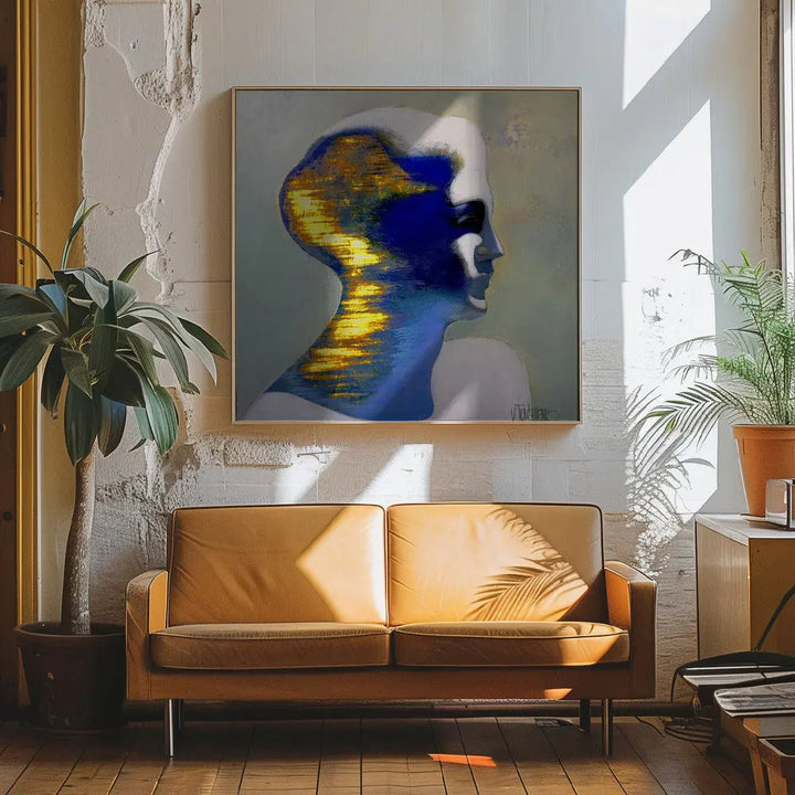 Hidden Treasure - Square Stretched Canvas, Poster or Fine Art Print I Heart Wall Art