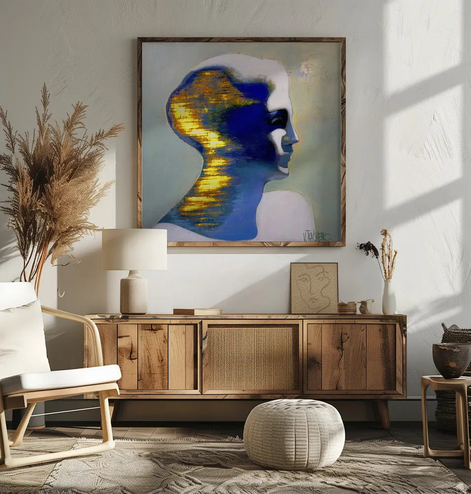 Hidden Treasure - Square Stretched Canvas, Poster or Fine Art Print I Heart Wall Art