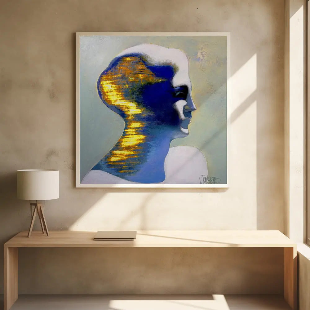Hidden Treasure - Square Stretched Canvas, Poster or Fine Art Print I Heart Wall Art