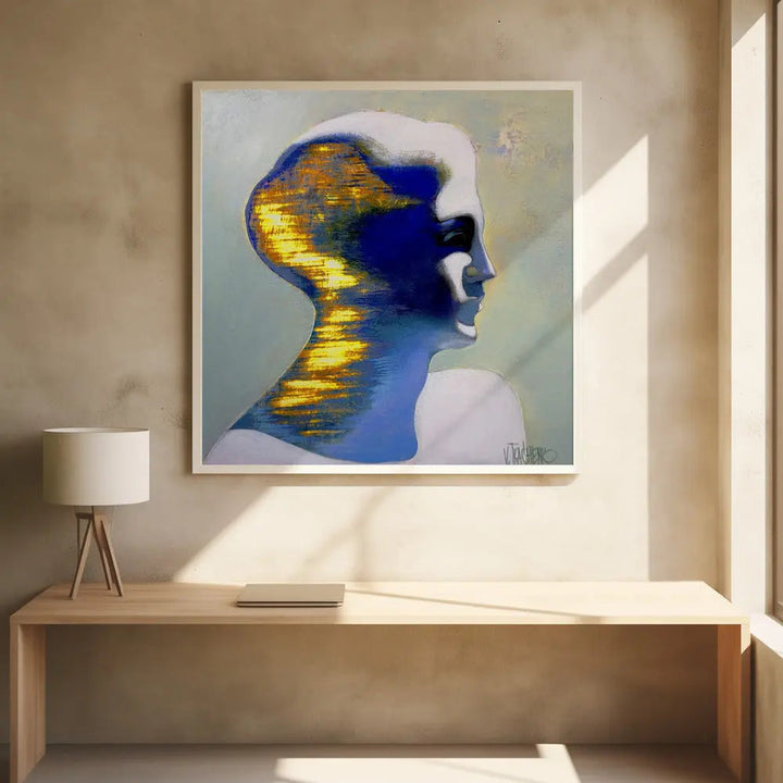 Hidden Treasure - Square Stretched Canvas, Poster or Fine Art Print I Heart Wall Art