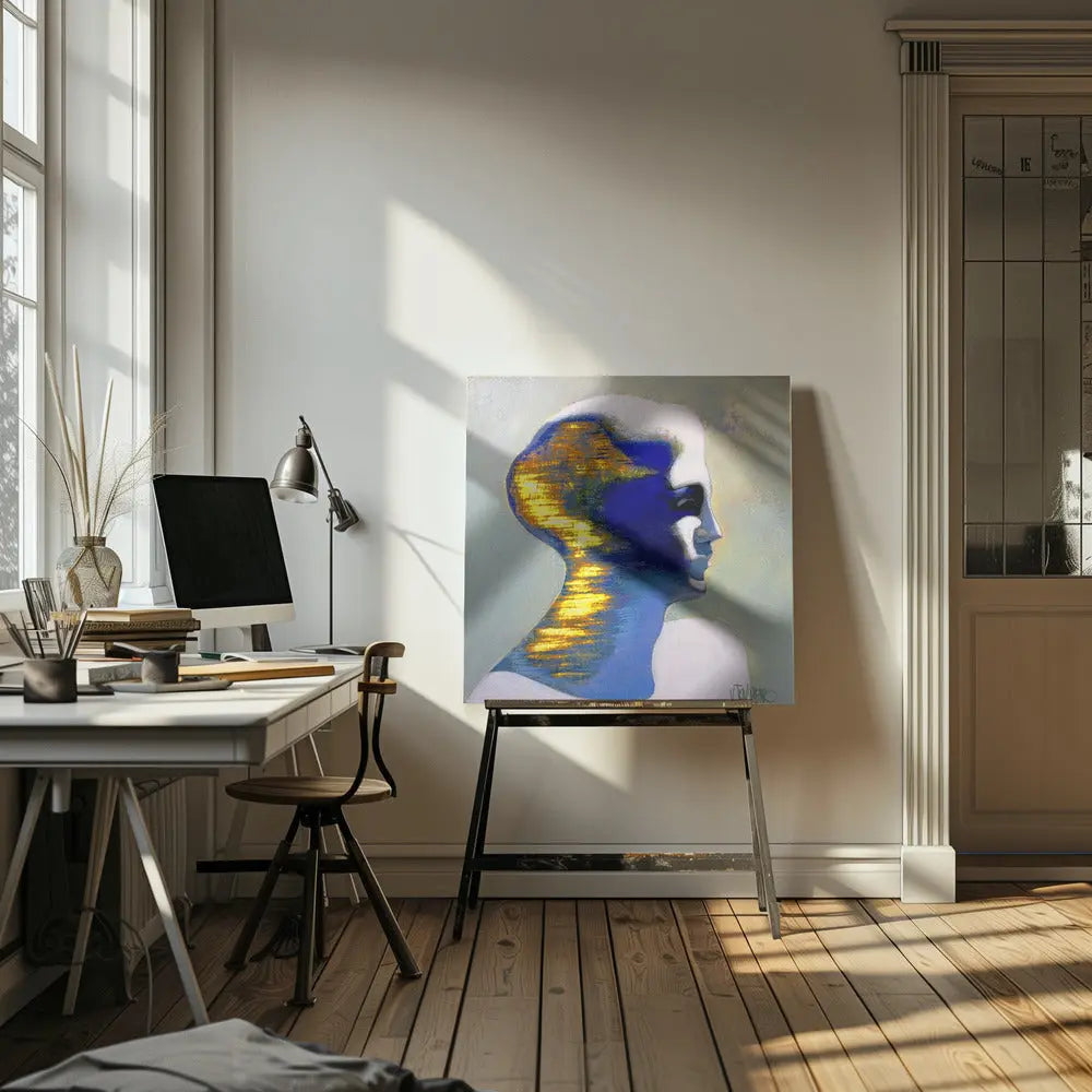 Hidden Treasure - Square Stretched Canvas, Poster or Fine Art Print I Heart Wall Art
