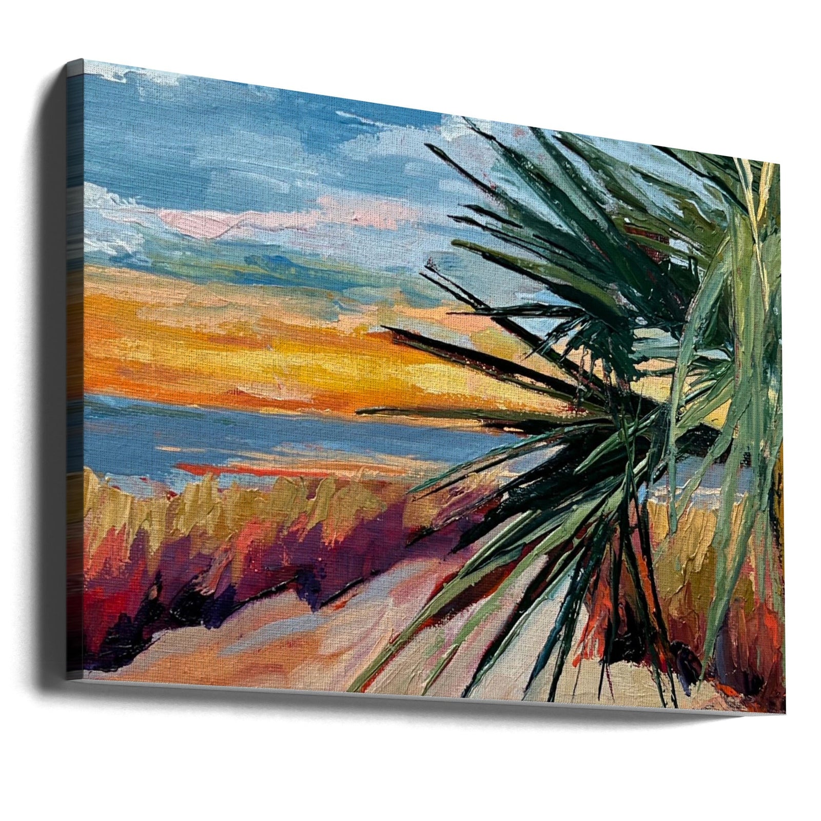Hilton Head Beach - Stretched Canvas, Poster or Fine Art Print I Heart Wall Art