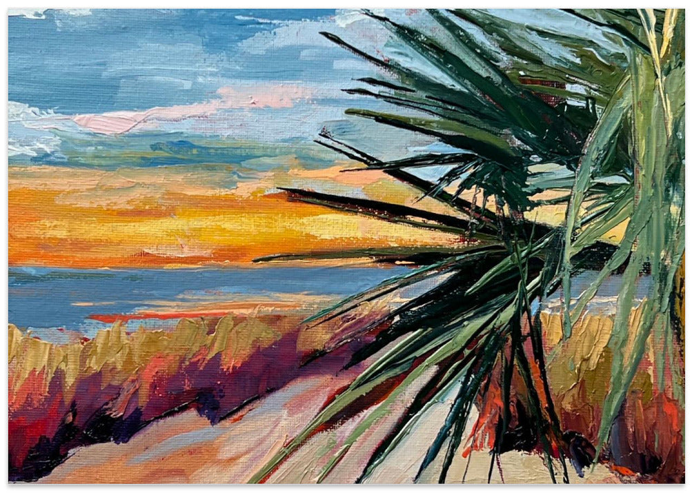 Hilton Head Beach - Stretched Canvas, Poster or Fine Art Print I Heart Wall Art