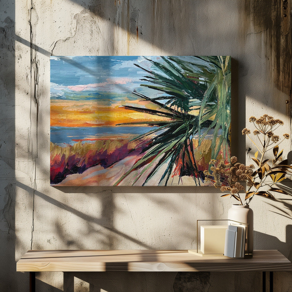 Hilton Head Beach - Stretched Canvas, Poster or Fine Art Print I Heart Wall Art