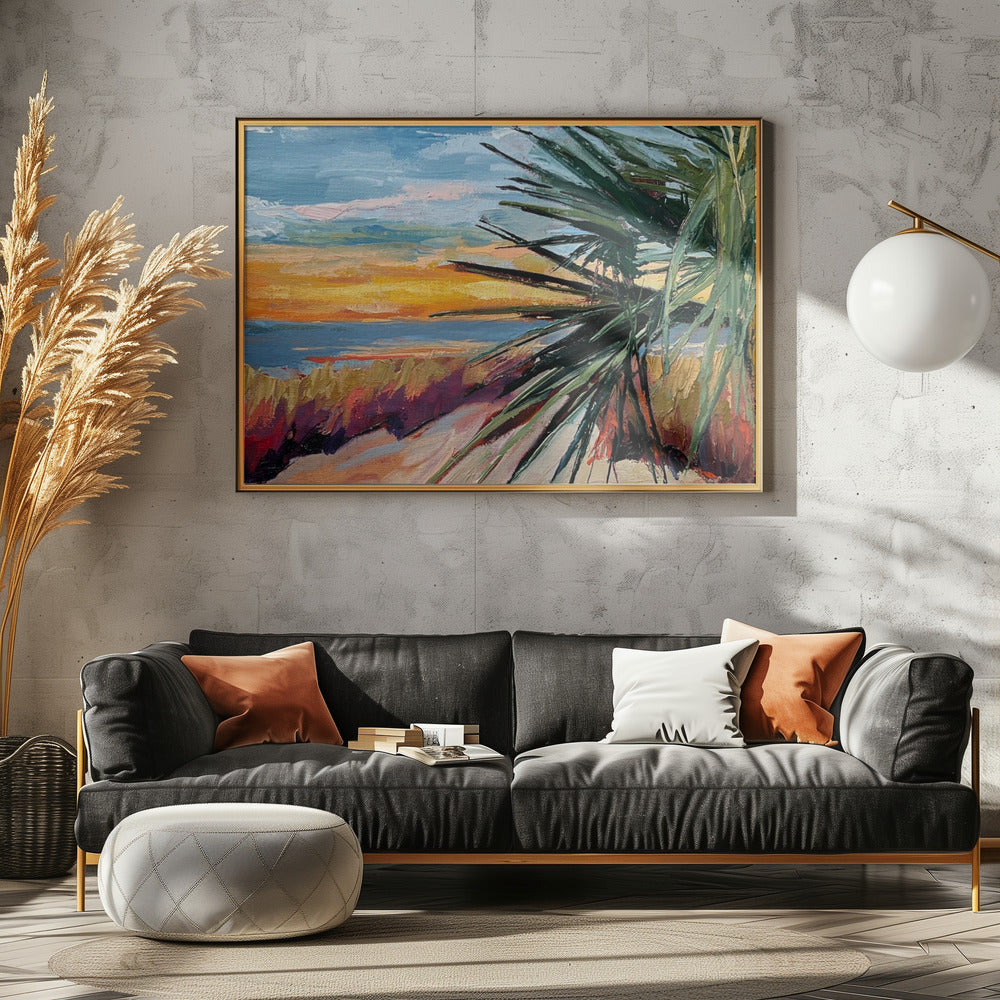 Hilton Head Beach - Stretched Canvas, Poster or Fine Art Print I Heart Wall Art