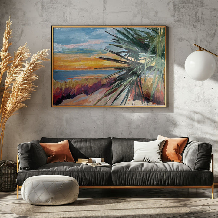 Hilton Head Beach - Stretched Canvas, Poster or Fine Art Print I Heart Wall Art