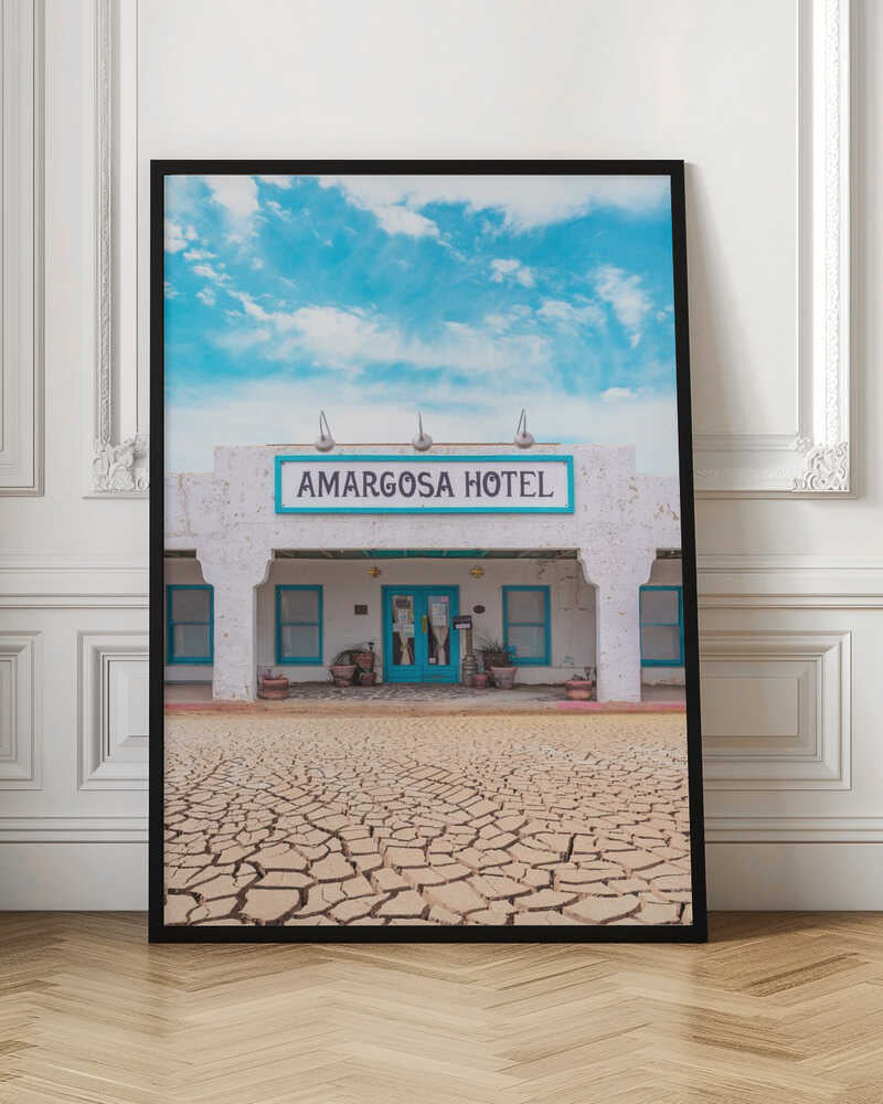 Historic Amargosa Hotel and Opera House in Death Valley Junction, California - Stretched Canvas, Poster or Fine Art Print - I Heart Wall Art - Poster Print, Canvas Print or Framed Art Print