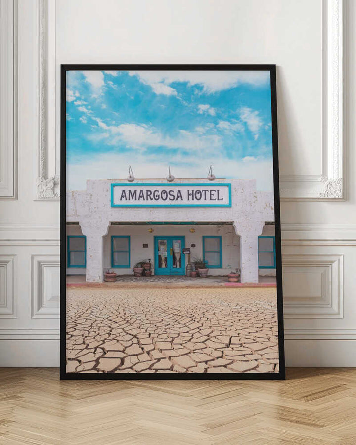 Historic Amargosa Hotel and Opera House in Death Valley Junction, California - Stretched Canvas, Poster or Fine Art Print - I Heart Wall Art - Poster Print, Canvas Print or Framed Art Print