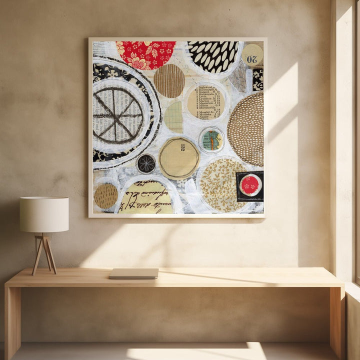 Hodge Podge - Square Stretched Canvas, Poster or Fine Art Print - I Heart Wall Art - Poster Print, Canvas Print or Framed Art Print