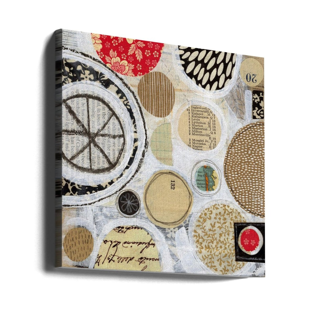 Hodge Podge - Square Stretched Canvas, Poster or Fine Art Print - I Heart Wall Art - Poster Print, Canvas Print or Framed Art Print