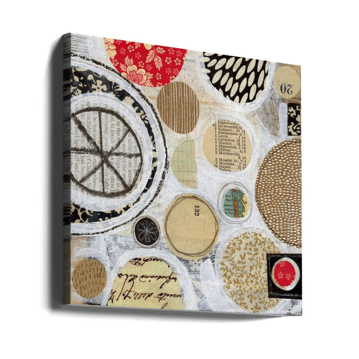 Hodge Podge - Square Stretched Canvas, Poster or Fine Art Print - I Heart Wall Art - Poster Print, Canvas Print or Framed Art Print
