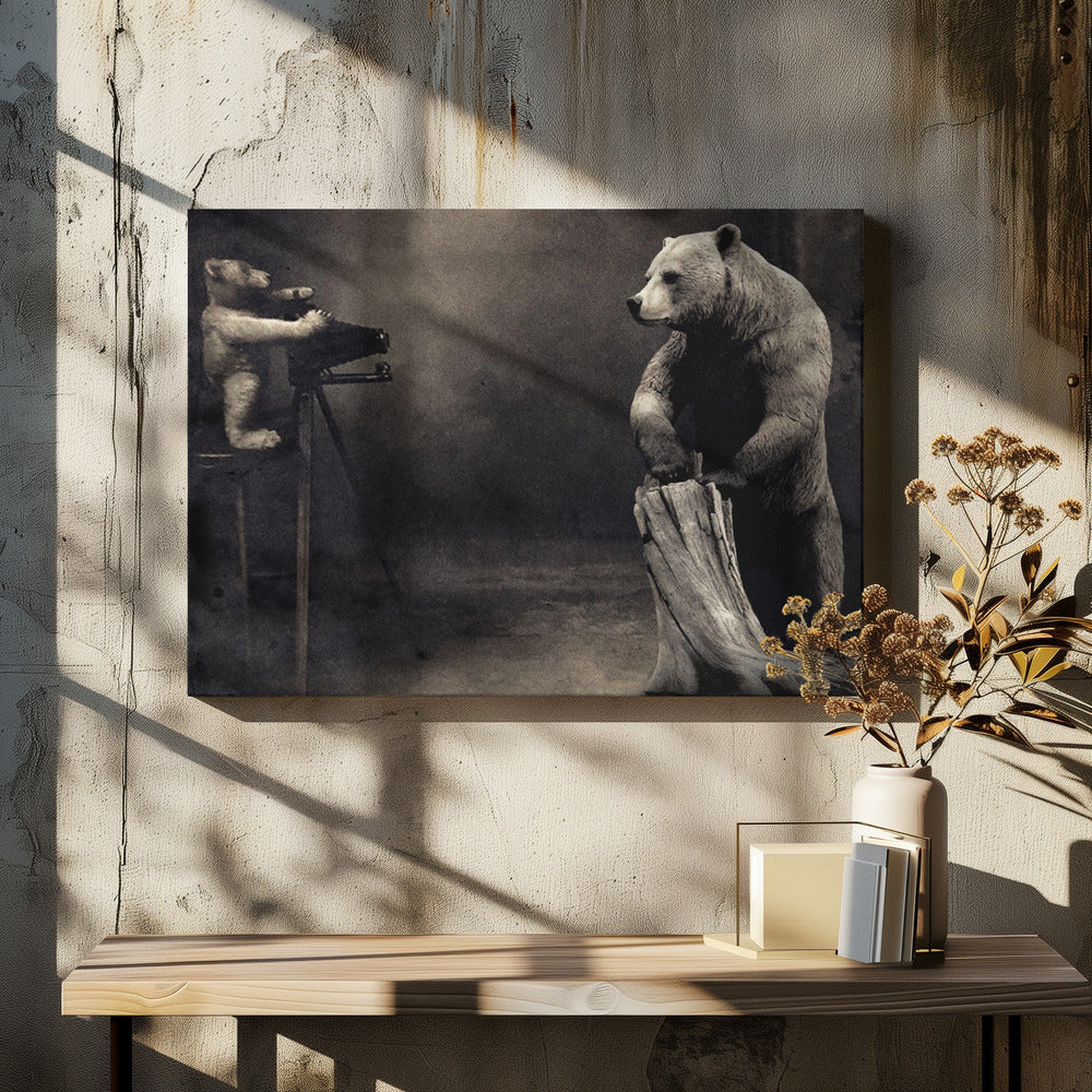 hold that - Stretched Canvas, Poster or Fine Art Print I Heart Wall Art