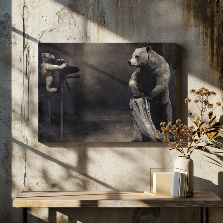hold that - Stretched Canvas, Poster or Fine Art Print I Heart Wall Art