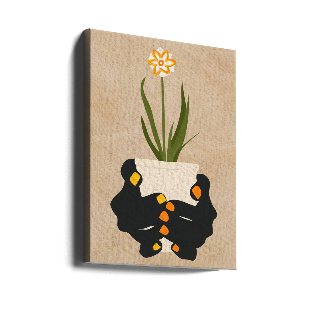 Holding Hope - Stretched Canvas, Poster or Fine Art Print I Heart Wall Art