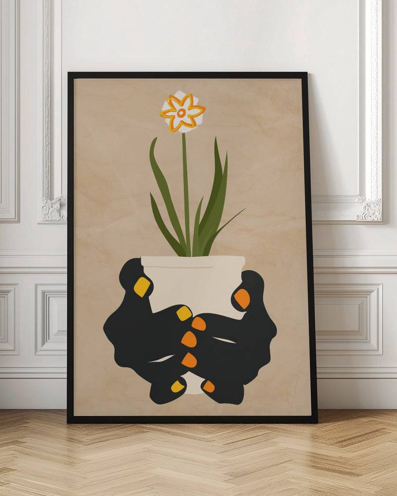 Holding Hope - Stretched Canvas, Poster or Fine Art Print I Heart Wall Art