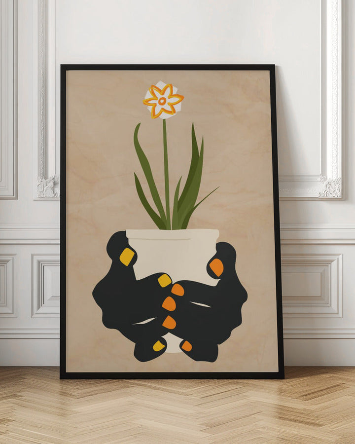 Holding Hope - Stretched Canvas, Poster or Fine Art Print I Heart Wall Art