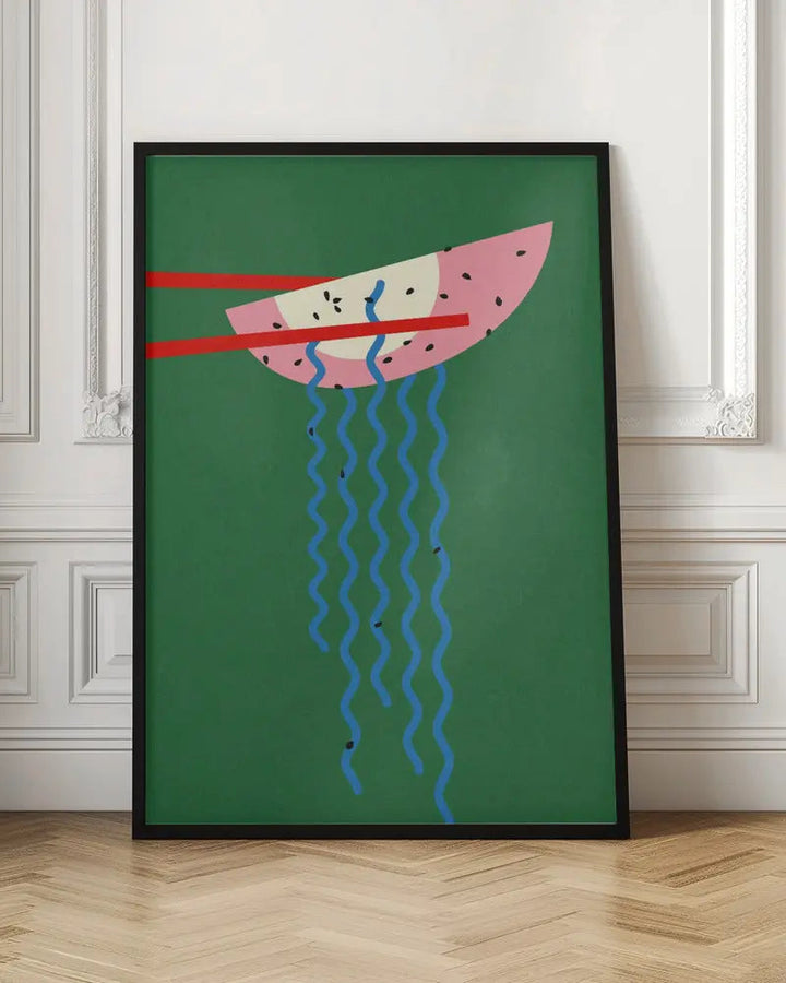 Hollywood Ramen - Stretched Canvas, Poster or Fine Art Print I Heart Wall Art