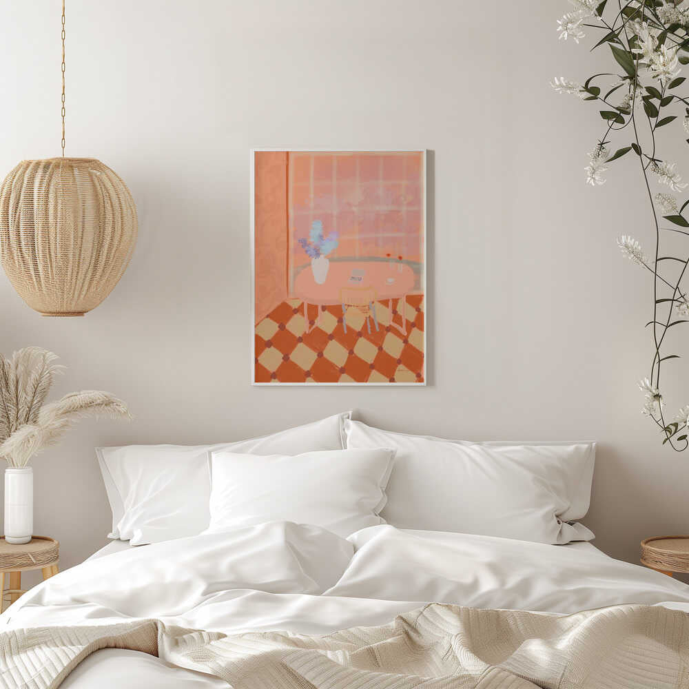 Home Office Views - Stretched Canvas Poster or Fine Art Print