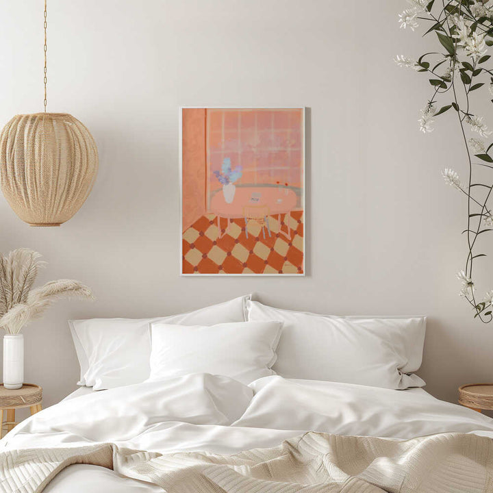 Home Office Views - Stretched Canvas Poster or Fine Art Print