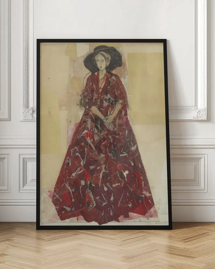 Hommage à Beardsley XXX - Stretched Canvas, Poster or Fine Art Print I Heart Wall Art