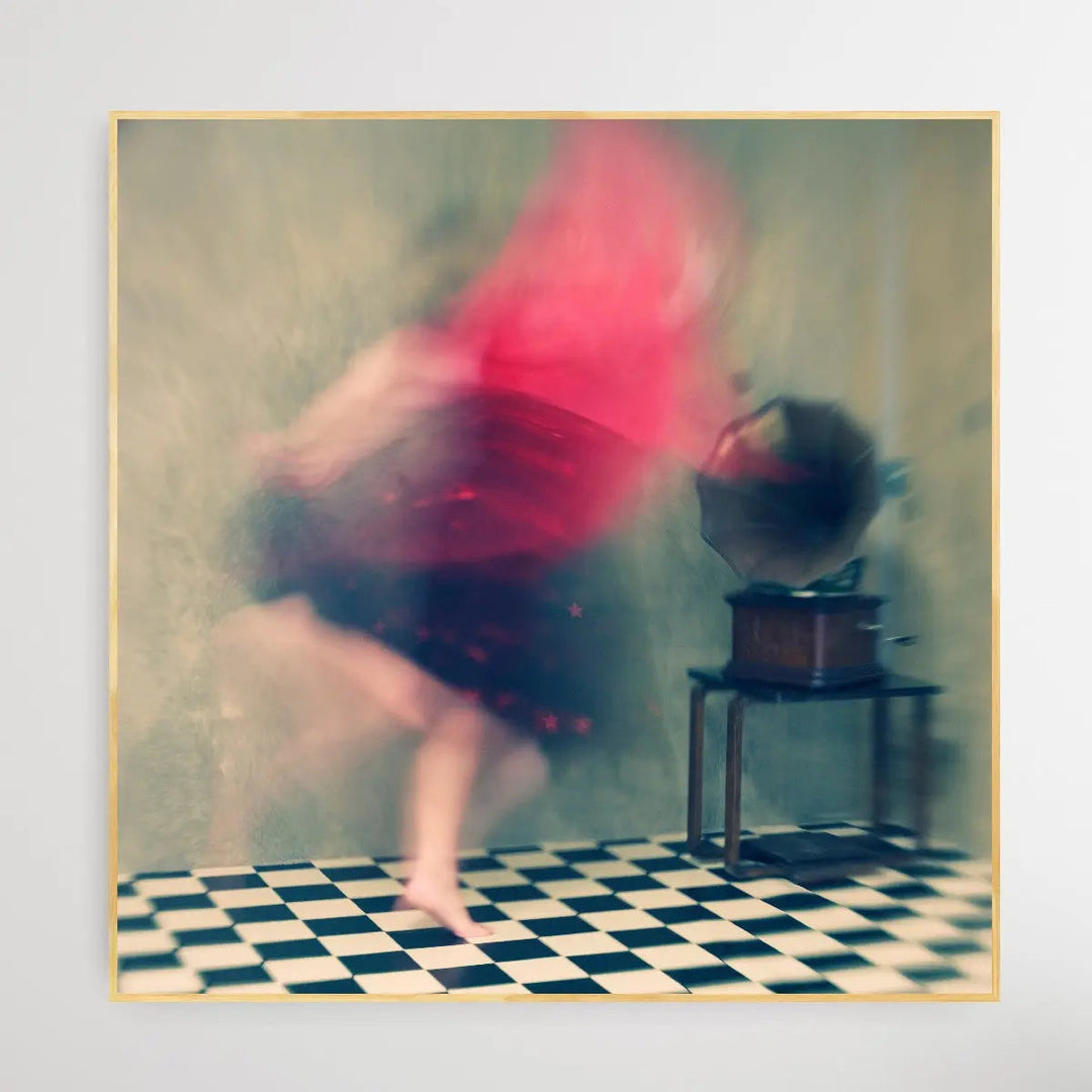 Hop skip and jump by Mel Brackstone I Heart Wall Art Australia 