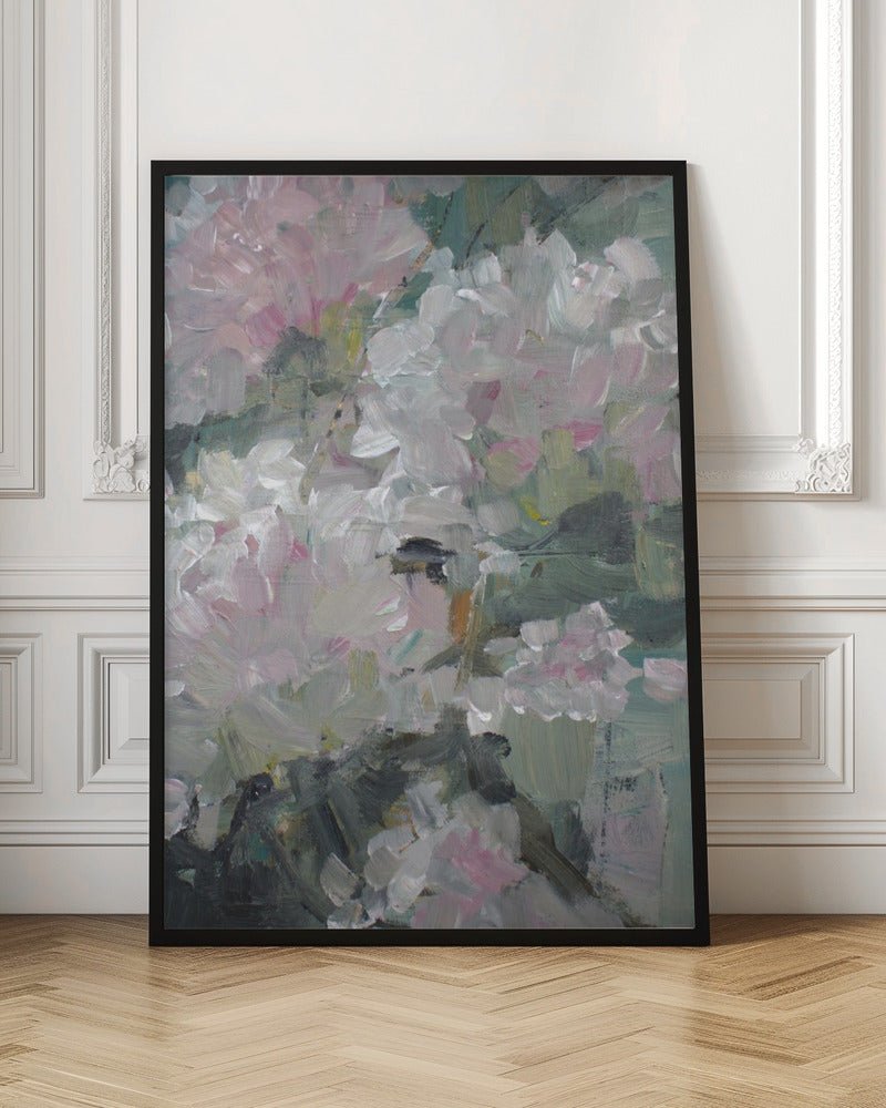 Hortensia Rosa - Stretched Canvas, Poster or Fine Art Print - I Heart Wall Art - Poster Print, Canvas Print or Framed Art Print