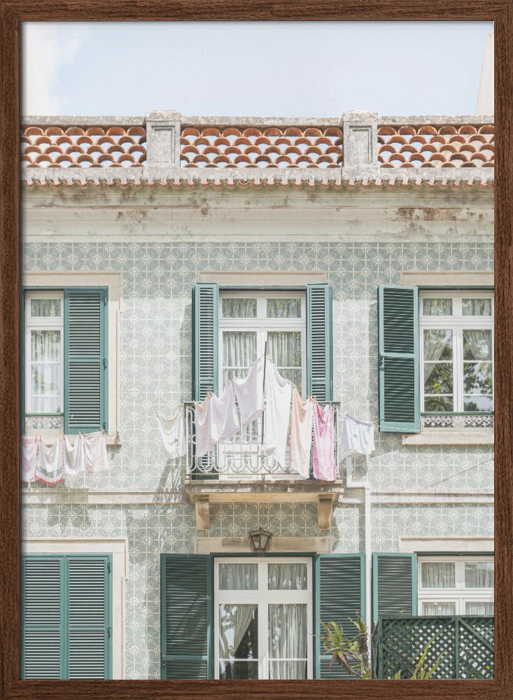 Houses of Sintra - Stretched Canvas, Poster or Fine Art Print I Heart Wall Art