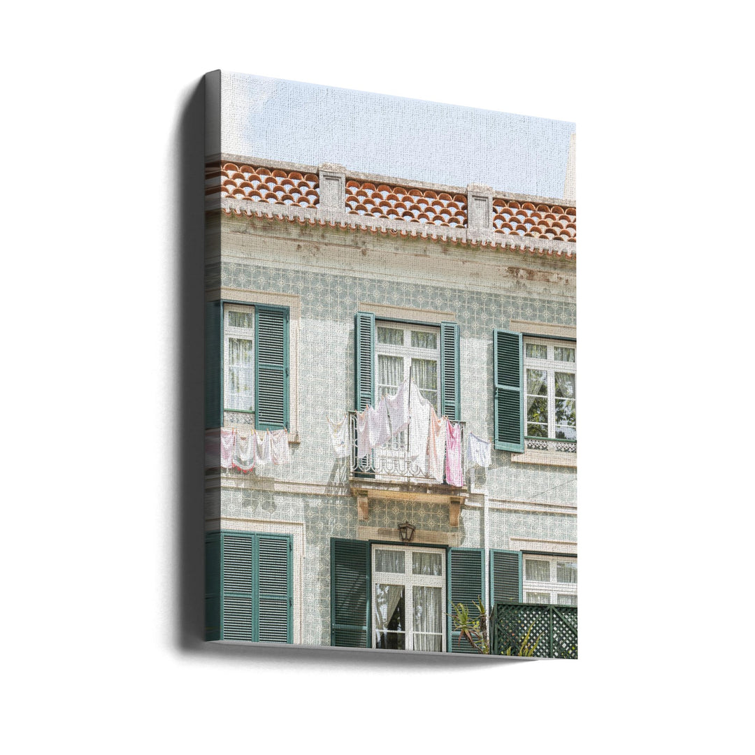 Houses of Sintra - Stretched Canvas, Poster or Fine Art Print I Heart Wall Art