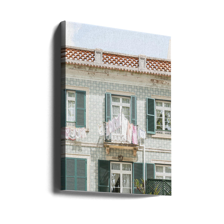 Houses of Sintra - Stretched Canvas, Poster or Fine Art Print I Heart Wall Art