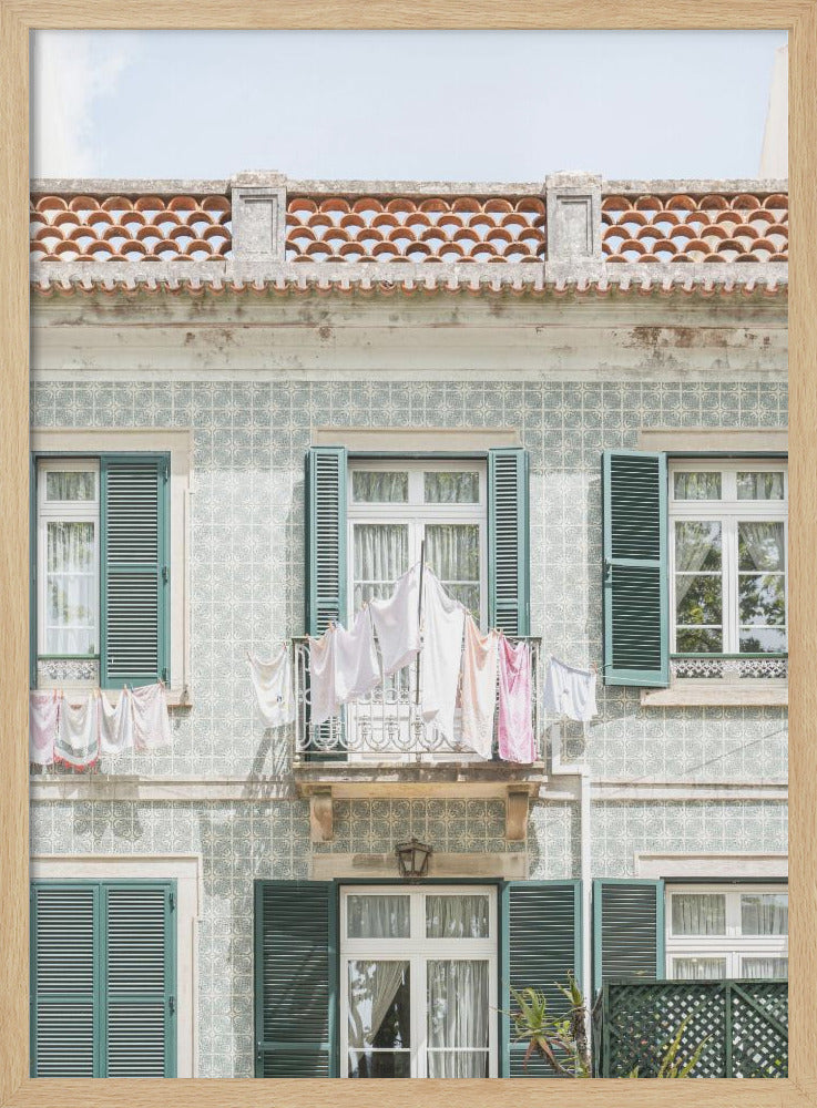 Houses of Sintra - Stretched Canvas, Poster or Fine Art Print I Heart Wall Art