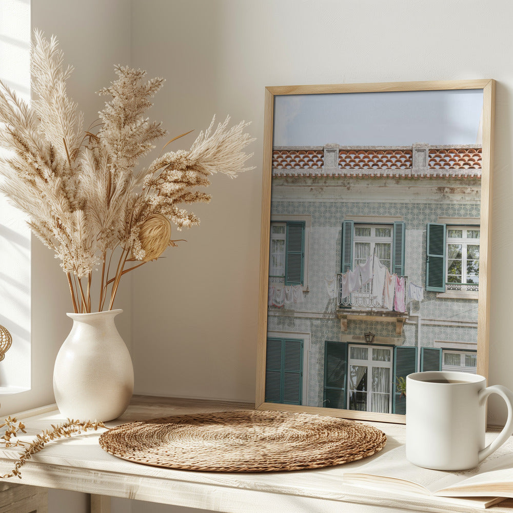 Houses of Sintra - Stretched Canvas, Poster or Fine Art Print I Heart Wall Art