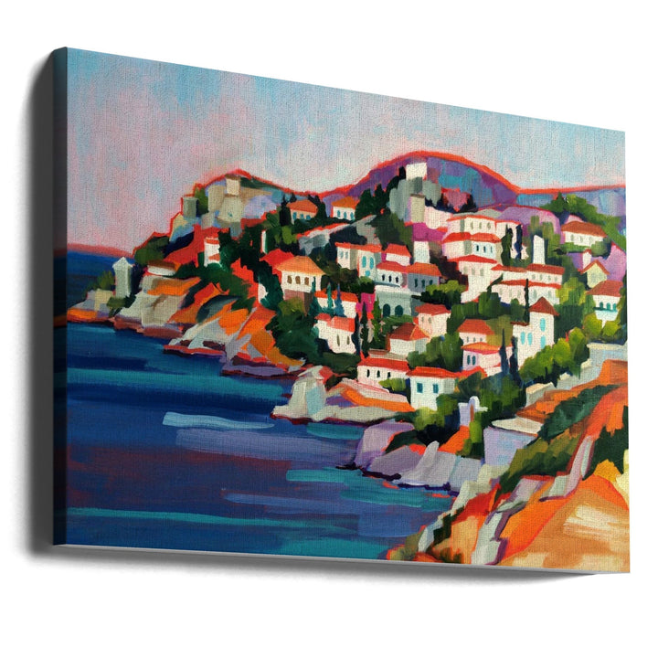 Hydra Island - Stretched Canvas, Poster or Fine Art Print I Heart Wall Art