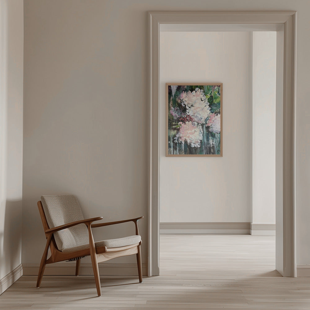 Hydrangea - Stretched Canvas, Poster or Fine Art Print I Heart Wall Art