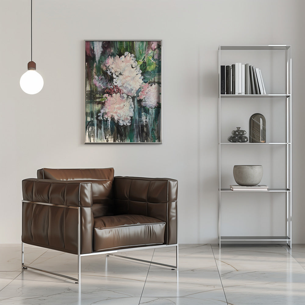 Hydrangea - Stretched Canvas, Poster or Fine Art Print I Heart Wall Art
