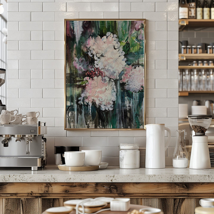 Hydrangea - Stretched Canvas, Poster or Fine Art Print I Heart Wall Art