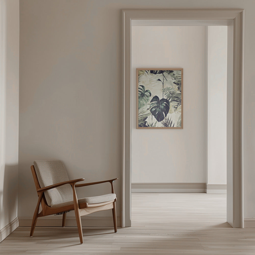I Jungle01x a 50x70xa - Stretched Canvas, Poster or Fine Art Print I Heart Wall Art