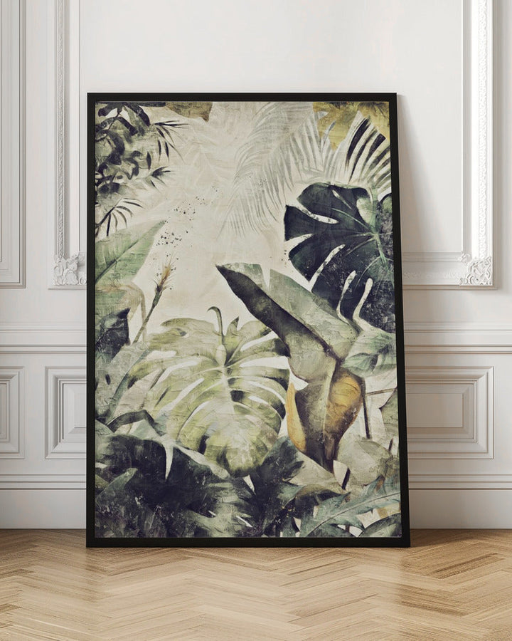 I Jungle01x a 50x70xb - Stretched Canvas, Poster or Fine Art Print I Heart Wall Art