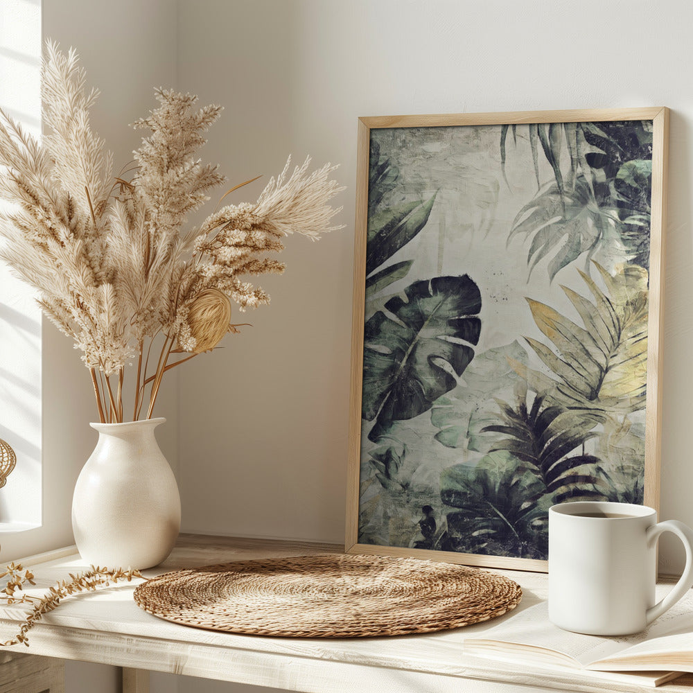 I Jungle01x a 50x70xc - Stretched Canvas, Poster or Fine Art Print I Heart Wall Art