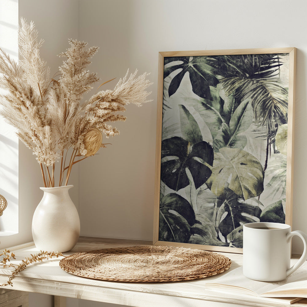 I Jungle01x a 50x70xd - Stretched Canvas, Poster or Fine Art Print I Heart Wall Art