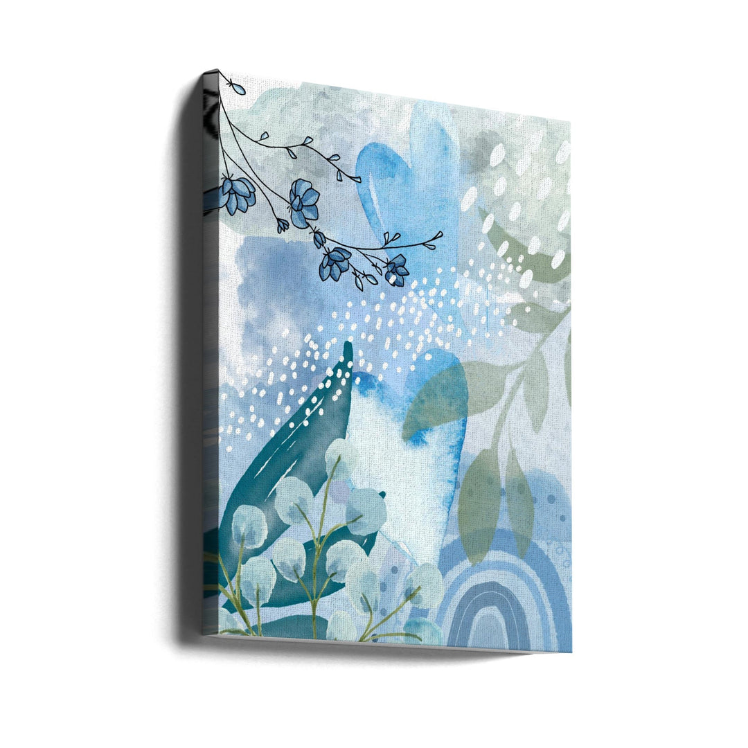 Iceberg Blue-2 - Stretched Canvas, Poster or Fine Art Print I Heart Wall Art