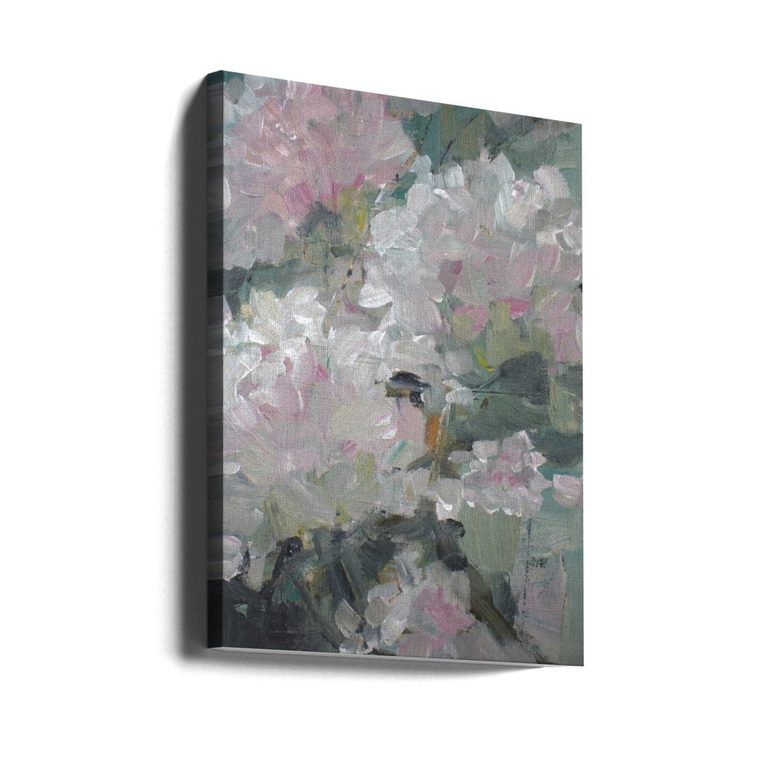 Impressionist Floral Abstract - Stretched Canvas, Poster or Fine Art Print - I Heart Wall Art - Poster Print, Canvas Print or Framed Art Print