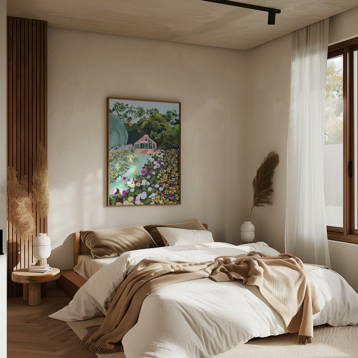 In Bloom - Stretched Canvas, Poster or Fine Art Print I Heart Wall Art