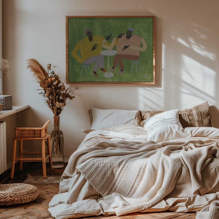 In Good Company - Stretched Canvas, Poster or Fine Art Print - I Heart Wall Art - Poster Print, Canvas Print or Framed Art Print