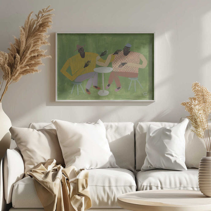 In Good Company - Stretched Canvas, Poster or Fine Art Print - I Heart Wall Art - Poster Print, Canvas Print or Framed Art Print