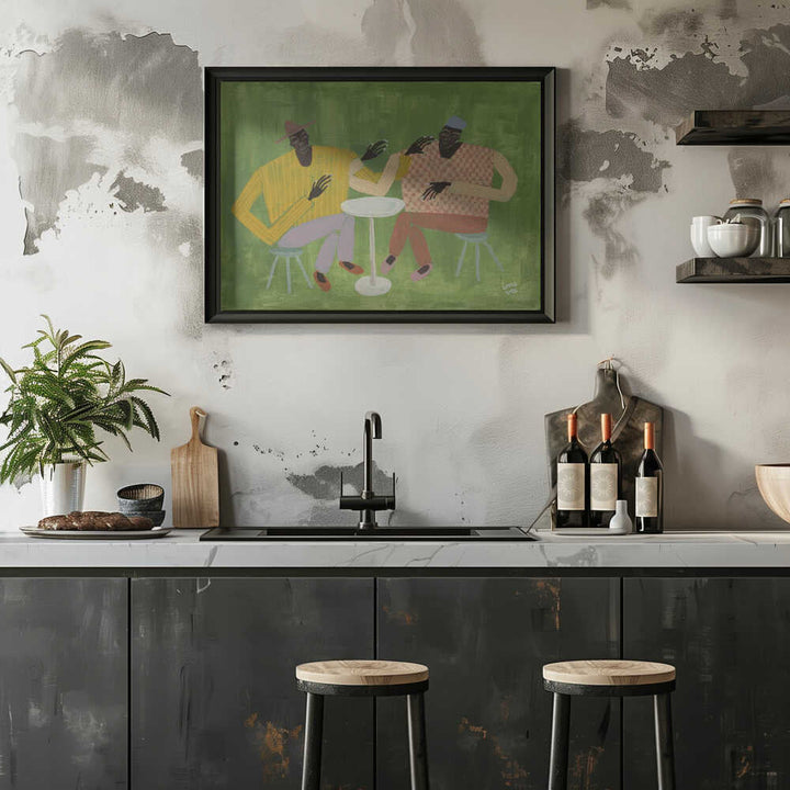 In Good Company - Stretched Canvas, Poster or Fine Art Print - I Heart Wall Art - Poster Print, Canvas Print or Framed Art Print