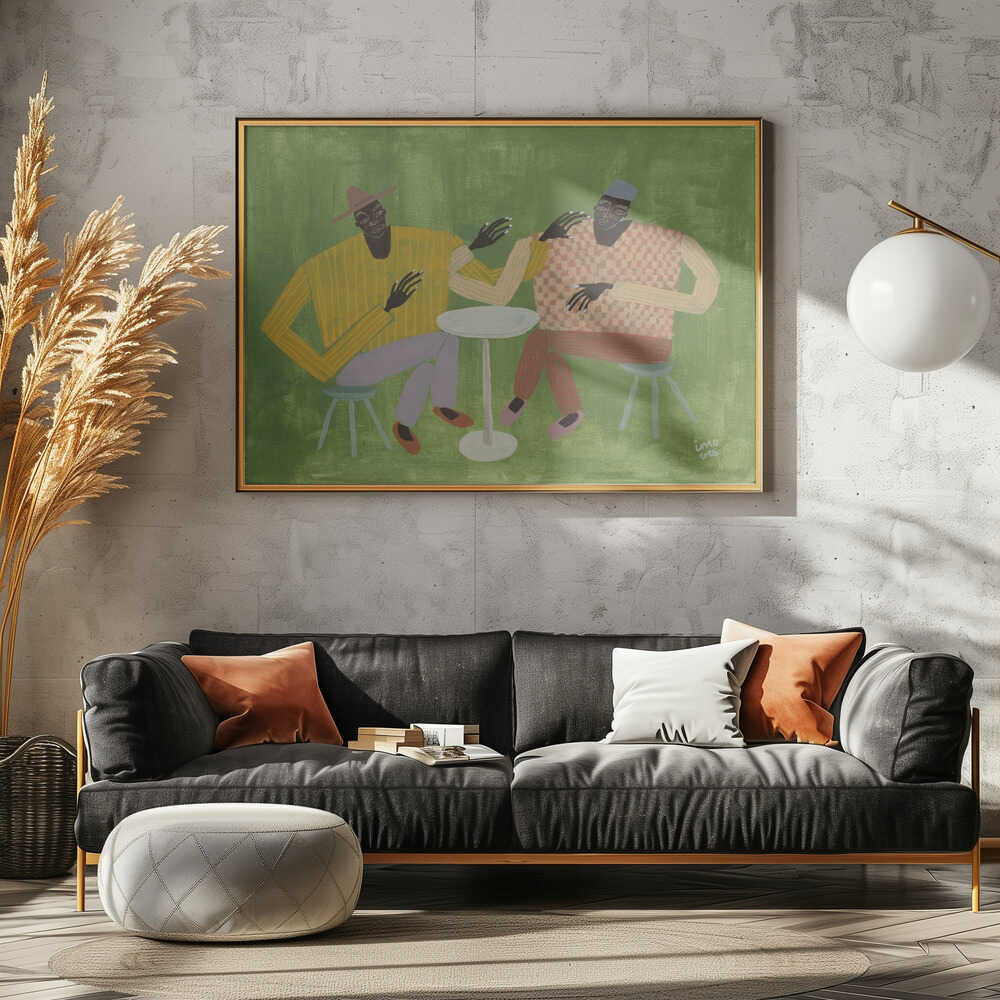 In Good Company - Stretched Canvas, Poster or Fine Art Print - I Heart Wall Art - Poster Print, Canvas Print or Framed Art Print