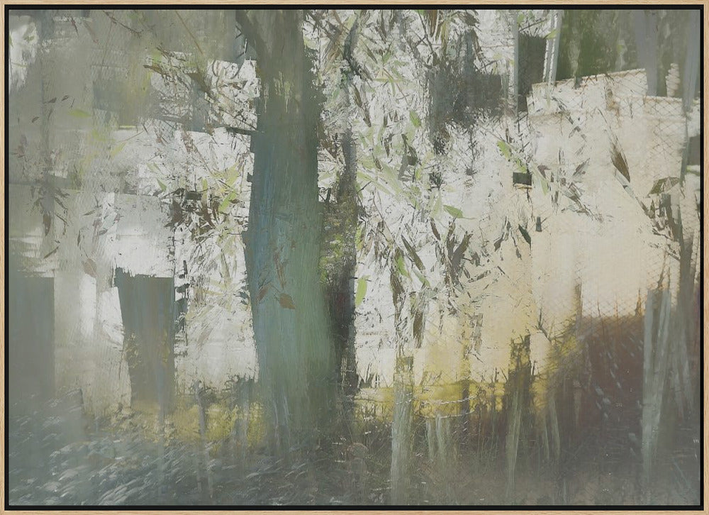 In the garden - Stretched Canvas, Poster or Fine Art Print I Heart Wall Art