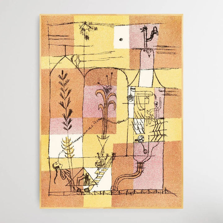 In the Spirit of Hoffmann (1921) by Paul Klee - I Heart Wall Art