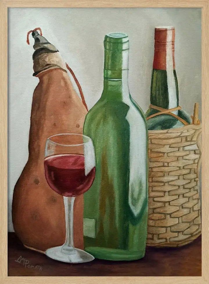 In the Winery - Stretched Canvas, Poster or Fine Art Print I Heart Wall Art