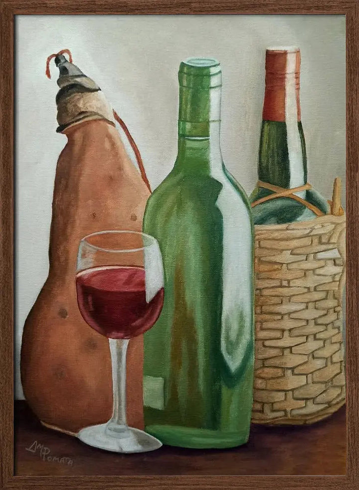 In the Winery - Stretched Canvas, Poster or Fine Art Print I Heart Wall Art